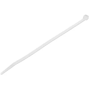 100 Pack 8 Cable Ties -White