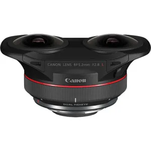 Canon RF 5.2mm f/2.8L Dual Fisheye 3D VR Lens