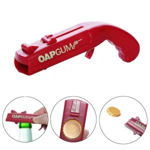 Cap Gun Flying Cap Launcher Bottle Opener