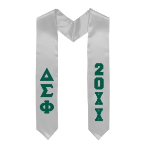 Delta Sig Graduation Stole