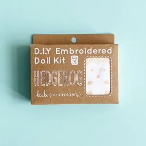 Hedgehog Embroidery Kit