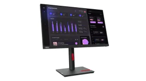 Lenovo Thinkvision T24i-30 - Led Monitor - 23.8" - 1920 X 1080 Full Hd (1080P) @ 60 Hz - Ips - 250 Cd/M� - 1000:1 - 4 Ms