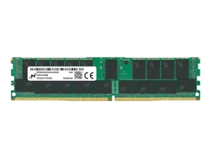 Micron - Ddr4 - Module - 32 Gb - Dimm 288-Pin - 3200 Mhz / Pc4-25600 - Cl22 - 1.2 V - Registered - Ecc