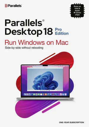 Parallels Desktop For Mac Pro Edition - Subscription Licence (1 Year) - 1 Computer - Esd - Mac - Europe