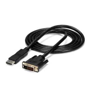 Startech.Com 6Ft / 1.8M Displayport To Dvi Cable - 1920X1200 - Dvi Adapter Cable - Multi Monitor Solution For Dp To Dvi